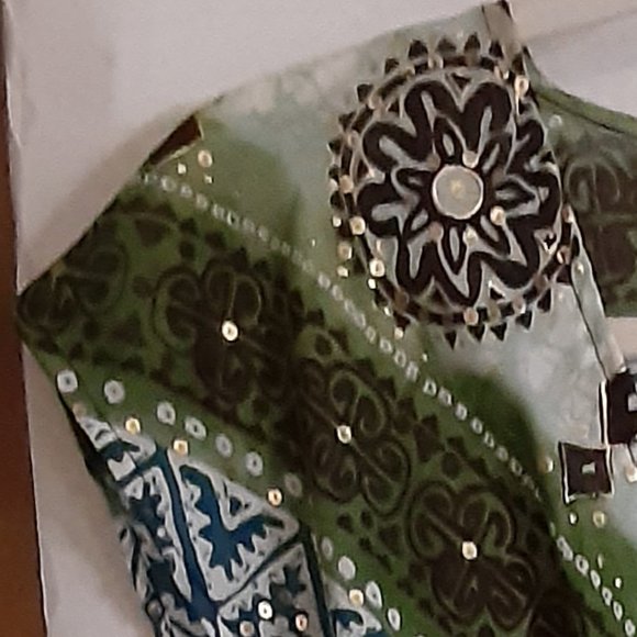 IZ BEYER/GEORGETTE TOP/MEDIUM - Picture 2 of 10